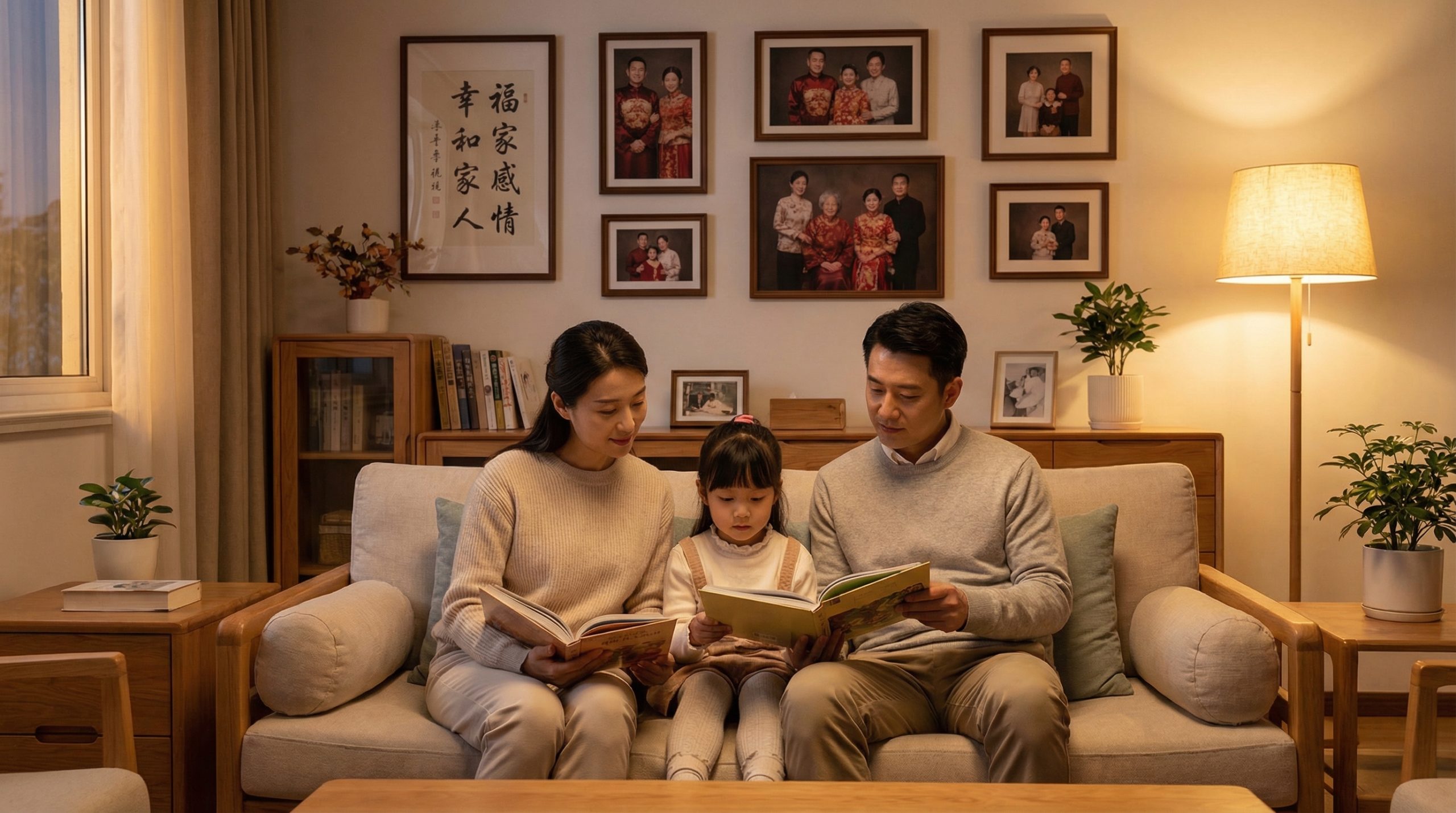 家风建设，父母与孩子共读